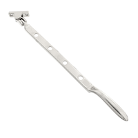 Fensterfeststeller N7861 Messing vernickelt poliert - 315 mm