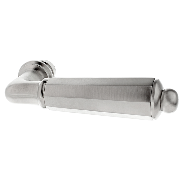 T&uuml;rdr&uuml;cker aus Messing - Alpenl&auml;ndisch - markante Form | silber