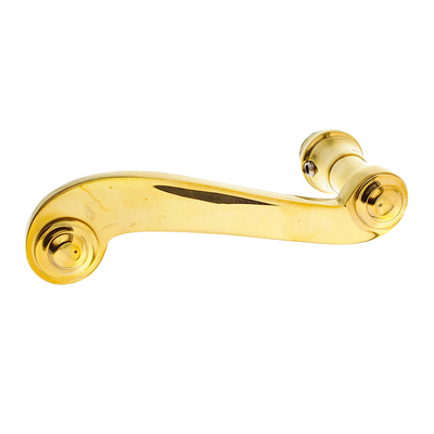 Gro&szlig;e T&uuml;rklinke Jugendstil - poliert | elegantes Design