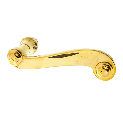 Gro&szlig;e T&uuml;rklinke Jugendstil - poliert | elegantes Design