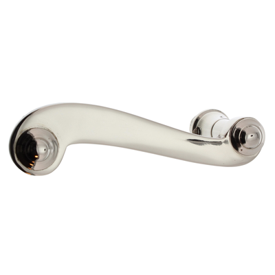 Jugendstil T&uuml;rdr&uuml;cker aus Messing | klassische Form