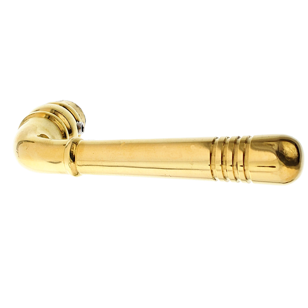Messing T&uuml;rdr&uuml;cker poliert in gold
