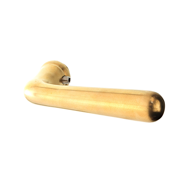 T&uuml;rdr&uuml;cker aus Messing patiniert matt gold ergonomische Form