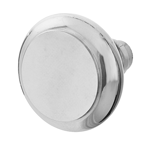 T&uuml;rknauf aus Messing - typische Form - silber