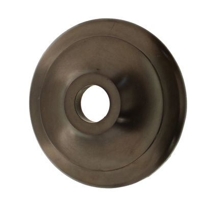 T&uuml;rdr&uuml;ckerrosette aus Messing zeitloses Design braun