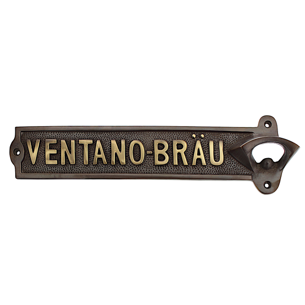 Bierpause Wandflaschenöffner "Ventano-Bräu"