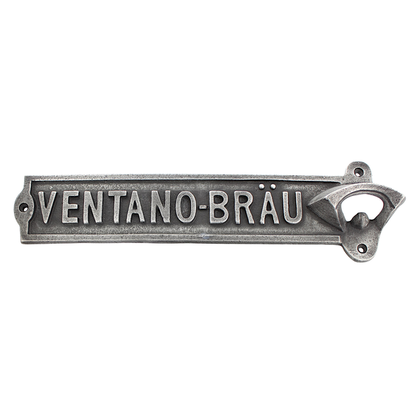 Bierpause Wandflaschenöffner "Ventano-Bräu"