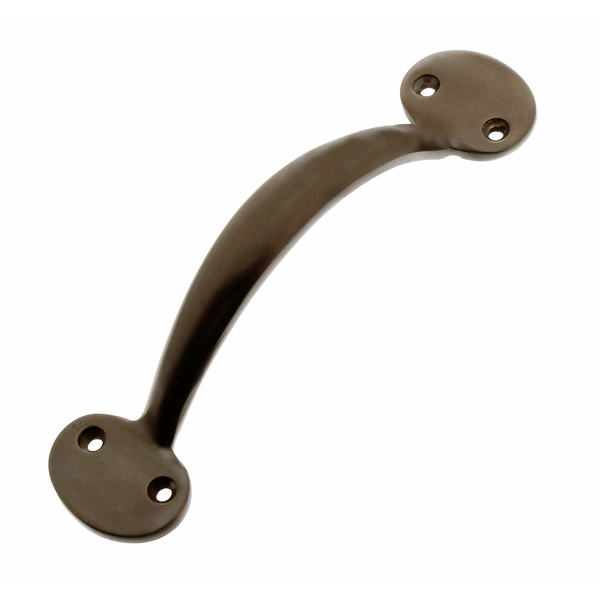 M&ouml;belgriff antik Messing, dunkel patiniert A8063