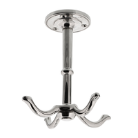 Deckenhaken Messing vernickelt und poliert, N7831