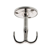Deckenhaken Messing vernickelt und poliert, N7832