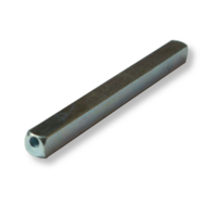 Vierkantstift 8 mm (10 Stück) für Türgriffe, mit Bohrung, Länge wählbar